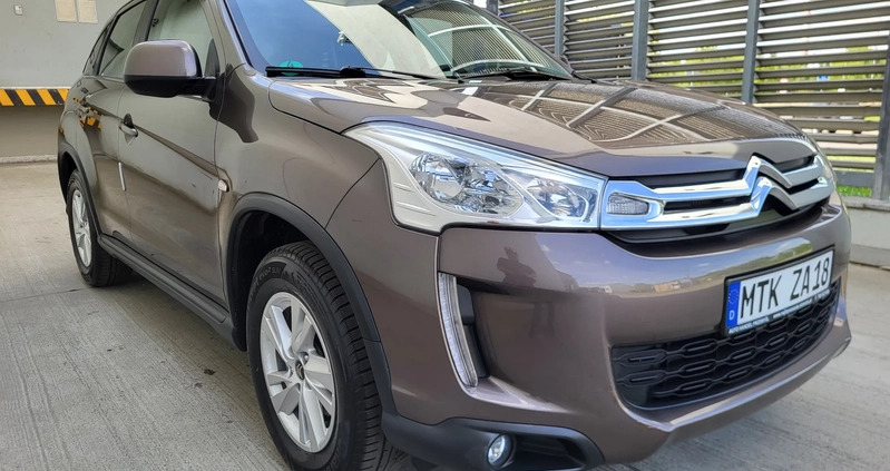 Citroen C4 Aircross cena 44800 przebieg: 101311, rok produkcji 2014 z Zawidów małe 631